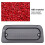 Copertura della terza luce di stop per S-10 1994-2004 ABS nero 5