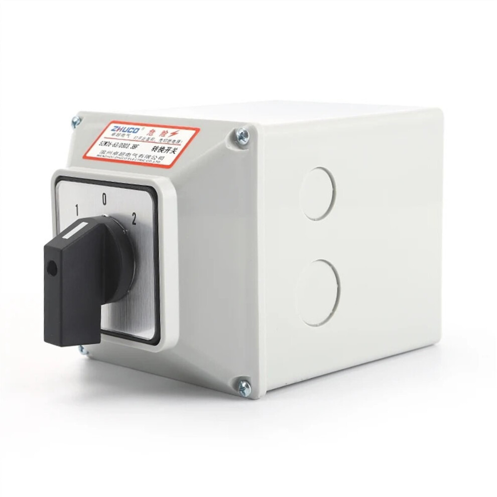 Szw26/Lw26-63 63A Automatic Generator Cam Switch Rotary Changeover Control Switch Waterproof Design 6947110214474
