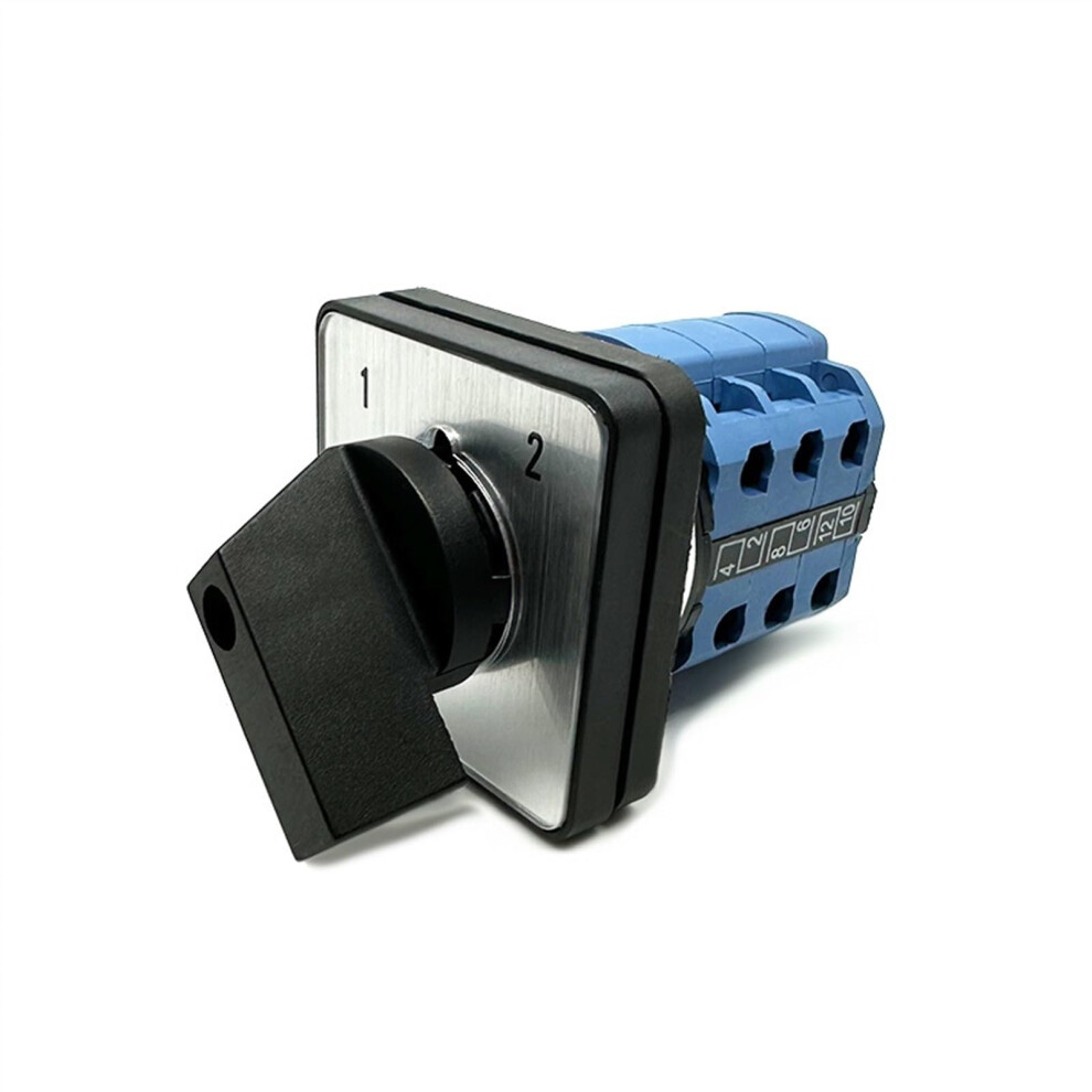 Szw26/Lw26-20 Universal Changeover Selector Cam Switch 660V 20A 3 Phase 12 Terminals 48X48 Mm Panel Mount 6947110214610