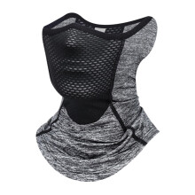 Ice Silk Sports Neck Gaiter for Outdoor Protection, Motorcycle and Cycling Half Face Mask, Lightweight UV Sunscreen Bandana