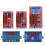 DC 5V 12V 24V 10A Adjustable Time Delay Relay Module with 32 Modes LED Digital Timer Control Switch Pulse Cycle 24V with Case 4
