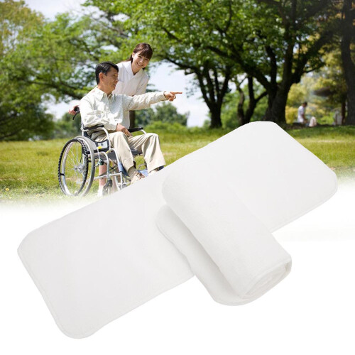 2Pcs Diaper Insert Pad Washable Reusable Soft 1