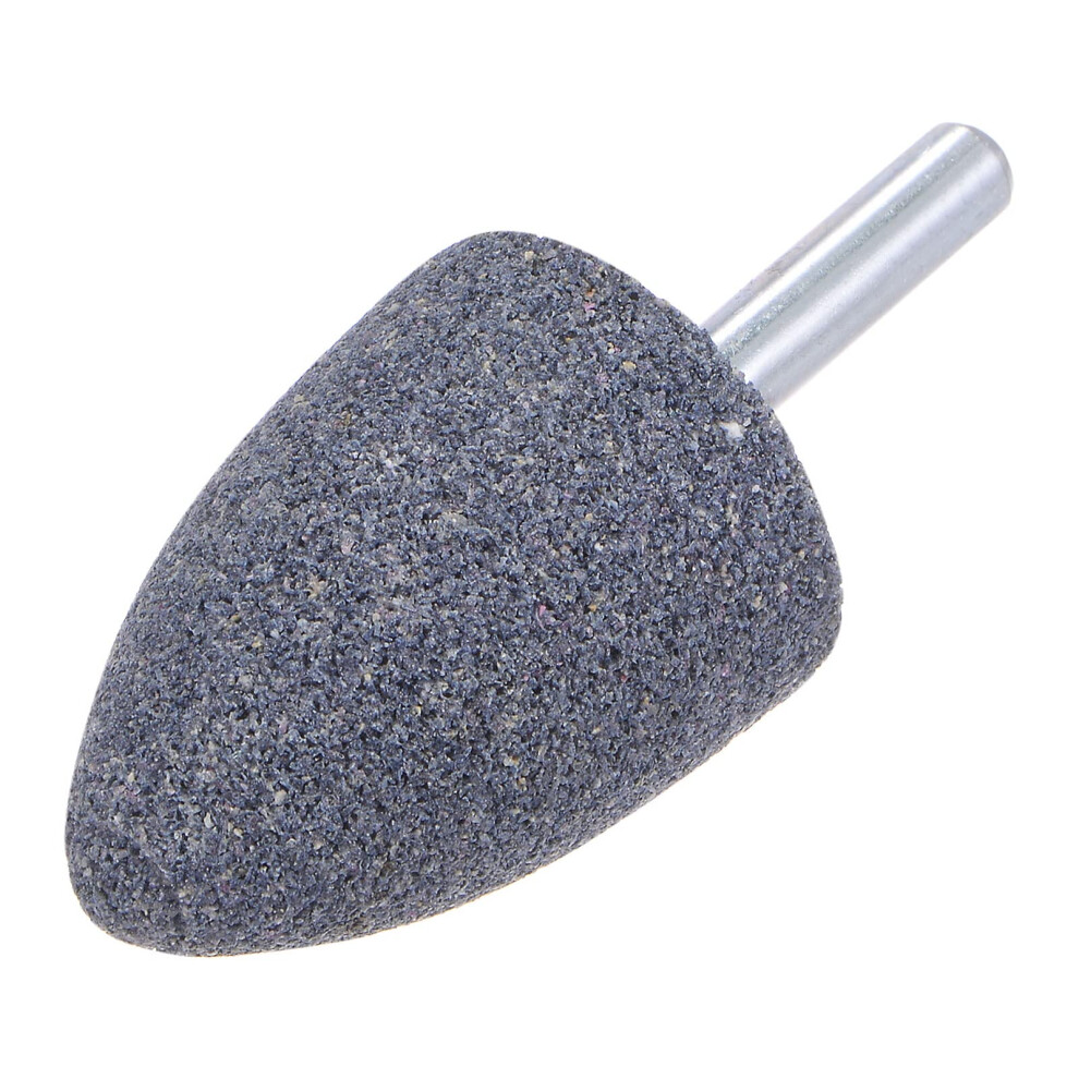 15 Pcs Abrasive Mounted Stone Set, 1/4" Shank, 1.18" Dia Corundum Grinding Heads For Rotary Tool Engraving 6482260705545