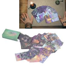 Tarot-Deck 78 Orakelkarten Gesellschaftsspiel Unterhaltungstool für Party- und Freundestreffen