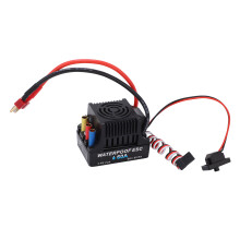 60A bürstenloser ESC, hervorragende Beschleunigung, effizienter Betrieb, wasserdicht, T-Stecker, schwarz – ideal für 1/10 RC Auto