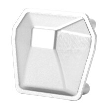 Aluminium-Differential-Abdeckung für Axle Diff Axial Scx6 AXI05000 1/6 RC-Crawler Auto Silber