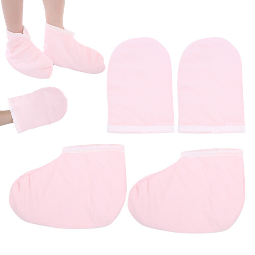 Paraffin Wax Bath Gloves Booties Paraffin Therapy 2