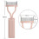 Eyelash Comb Separator, Arc Lash Definer Comb Makeup Mascara Comb Eye Lash Brush 11