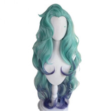 League of Legends Seraphine Gradient Long Long Wave Hair