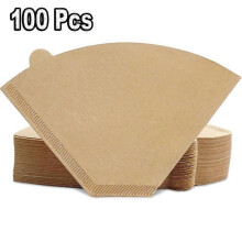 100 Pcs Cone Coffee Filters, Coffee Filters Paper for Pour Over & Drip Coffee Maker