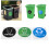 60Pcs/Set Round Recycle Trash Compost Sticker 9