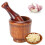 Wooden Grinding Bowl Household Kitchen Manual 12