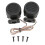 2pcs Car Dome Tweeter 500W 4 Ohm Built in 2