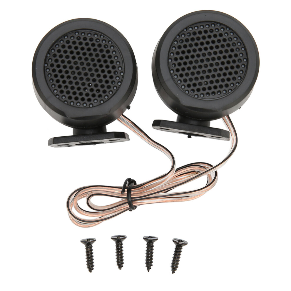 2Pcs Car Dome Tweeter 500W 4 Ohm Built In 9387669964104