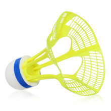 3 Stück Nylon-Schlägerbälle Kunststoff-Badminton-Shuttles Indoor- und Outdoor-Sport-Badmintonkugeln Winddichte Shuttles