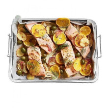 Air Fryer Basket for Oven,Stainless Steel Rimmed Baking Sheet with Wire Rack