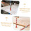 Alloy Material Drill Bits Set 5pcs Square Carbide Drill Bits for Tile Glass Concrete Wood Masonry Applications 3