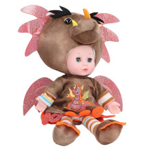 Muñeca bebé dinosaurio 40cm/15.7in café 140mAh peluche