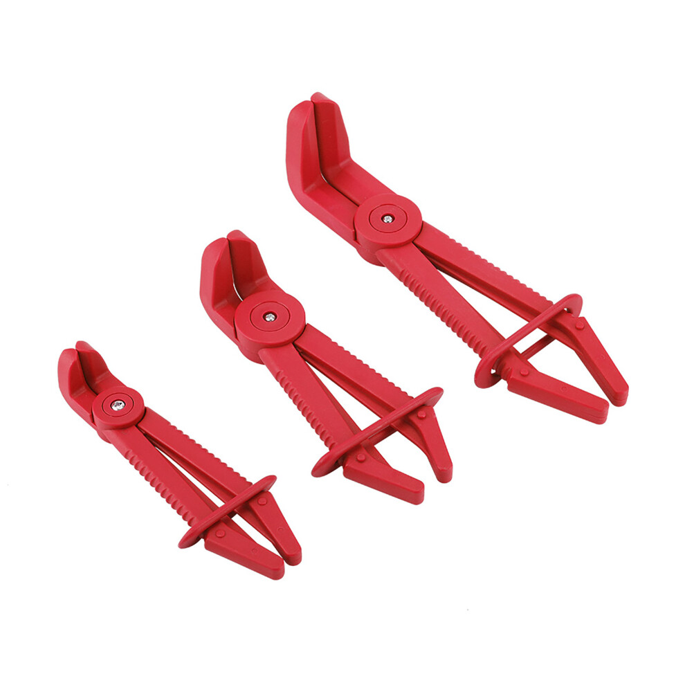 3Pcs Plastic Flexible Hose Clamp Tool Set Brake 9387669965118