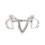 Stainless Steel kimberwicke Bit Solid Jointed 8