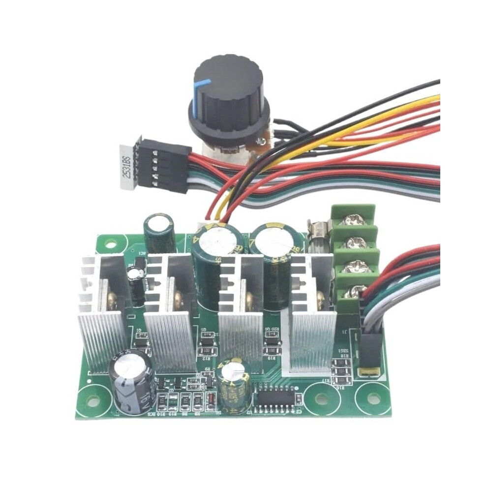 Pwm Dc Motor Speed Controller With Digital Display, 0-100% Adjustable, 6V-60V, Max 30A Motor Control Regulator 6947110216980