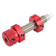 Bogenschießen Plunger Bogen Pfeil Schraubbare Polsterung Plunger Aluminiumlegierung für Recurve-Bogen Zubehör Rot