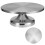 304 Stainless Steel Revolving Cake Base Stand 7