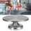 304 Stainless Steel Revolving Cake Base Stand 10