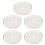 5Pcs 80 Mesh Reusable Stainless Steel Filter Mesh 2