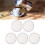 5Pcs 80 Mesh Reusable Stainless Steel Filter Mesh 8