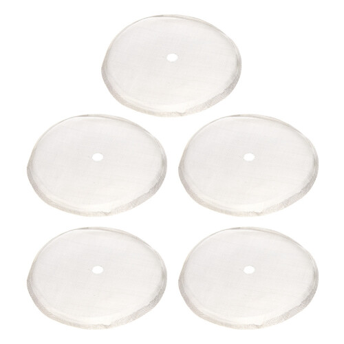 5Pcs 80 Mesh Reusable Stainless Steel Filter Mesh