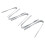 5 x Ice Tongs Wedding Candy Buffet Bar Home 3