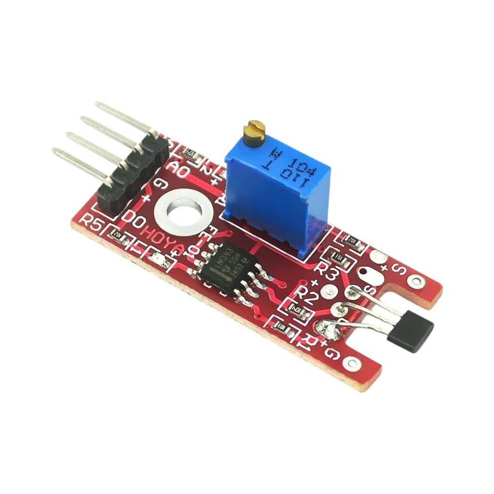 10Pcs Ky-024 4Pin Linear Magnetic Hall Switches Speed Counting Sensor Module Diy Kit For Electronics Projects 6947110217277