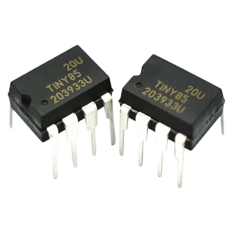 Attiny85-20Pu Microcontroller Dip 8-Pin, 8-Bit Avr, 20Mhz, 8Kb Flash Memory, Compatible With Arduino Projects 6947110217529