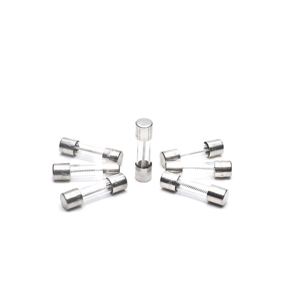 Bk/Mdl-3A-R 250V Slow Blow Glass Tube Fuse 10-Pack, 3 Amp Rating, Reliable Protection Device For Electronics 6947110217567
