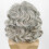 Santa Beard and Wig Set Long Gray Old Man Wizard Wig 13