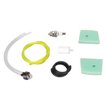 530047721 Luftfilter Kraftstofffilter mit Zündkerze Primer Kugel für Husqvarna 123L 322C Kettensäge