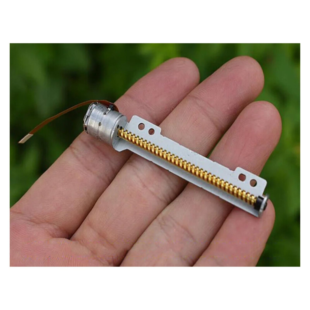 10Mm Dc 5V 2-Phase 4-Wire Linear Screw Stepper Motor With Long Lead Linear Shaft Rod For Precision Motion Control 6482260708652