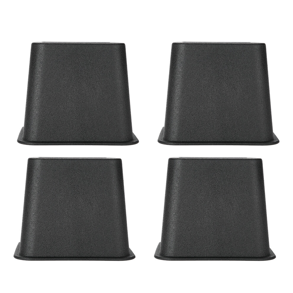 4Pcs/set 3" Furniture Raisers Adjustable Bed Chair