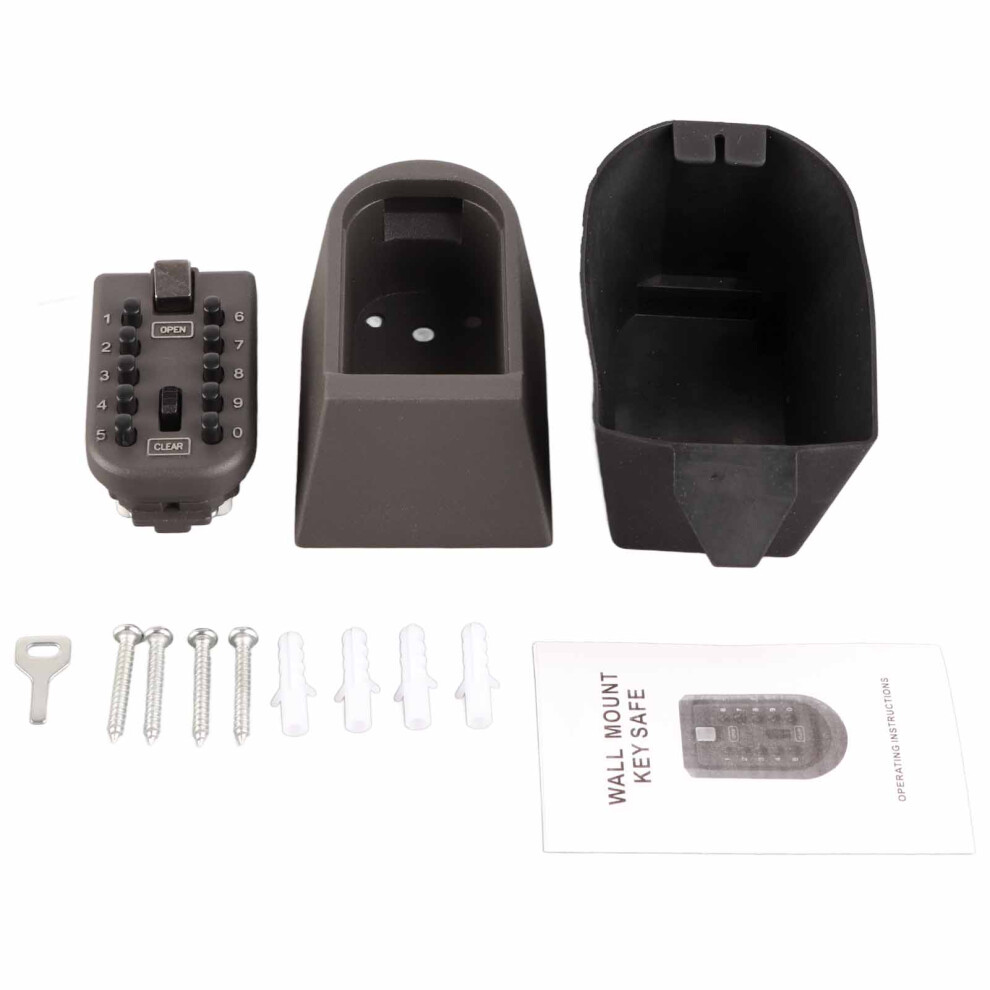10 Digit Combination Hide Key Lock Box Storage 9387669979719