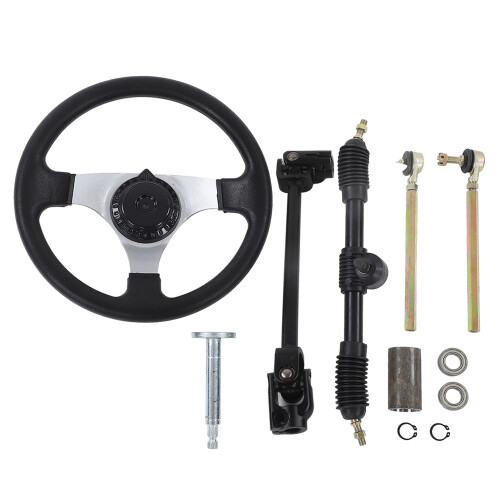Volante per go-kart assemblato 300 mm, 150-250 cc nero 2
