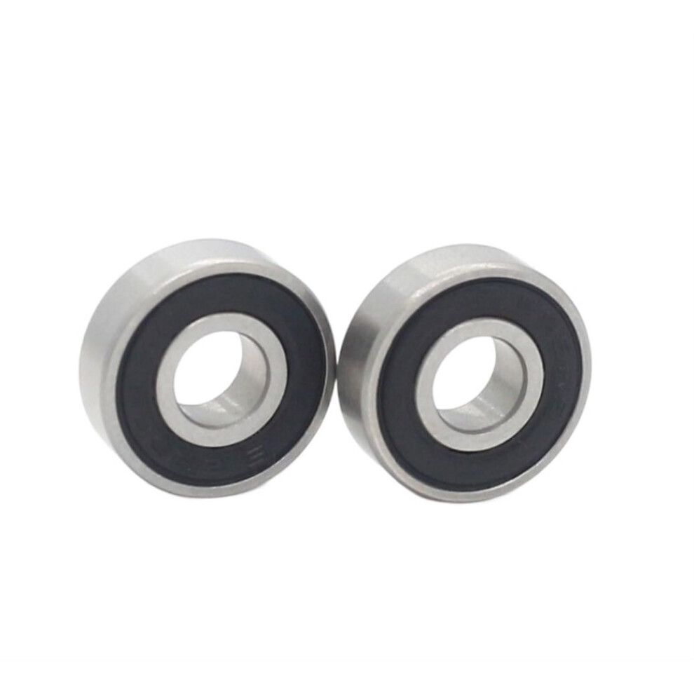 Bimetal Seal Shield Micro Deep Groove Ball Bearing 608-2Rs 8X22x7mm Rubber Sealed Miniature Bearing 10Pcs 6493810711541