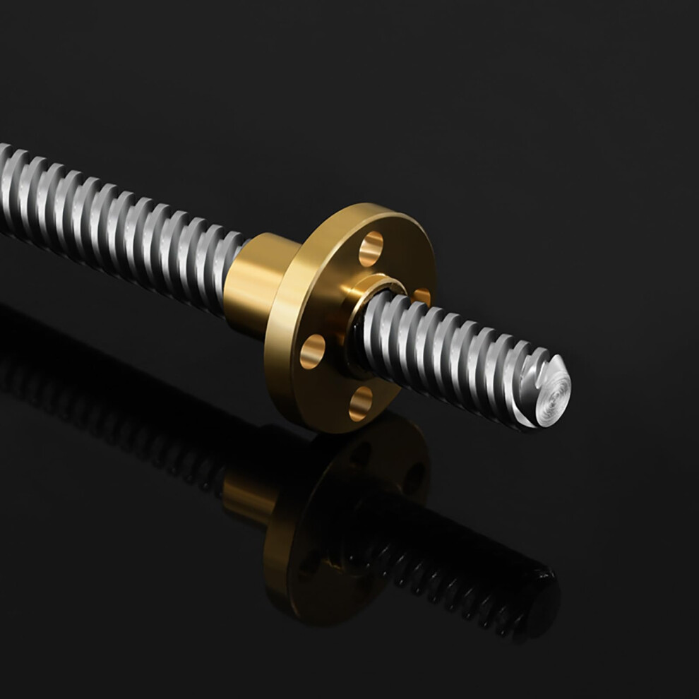 T12 Lead Screw 940mm 12mm Diameter Brass Nut 2mm Pitch 3 Starts for 3D Printer Z Axis CNC-image-OPC-PJNZMNW-NEW