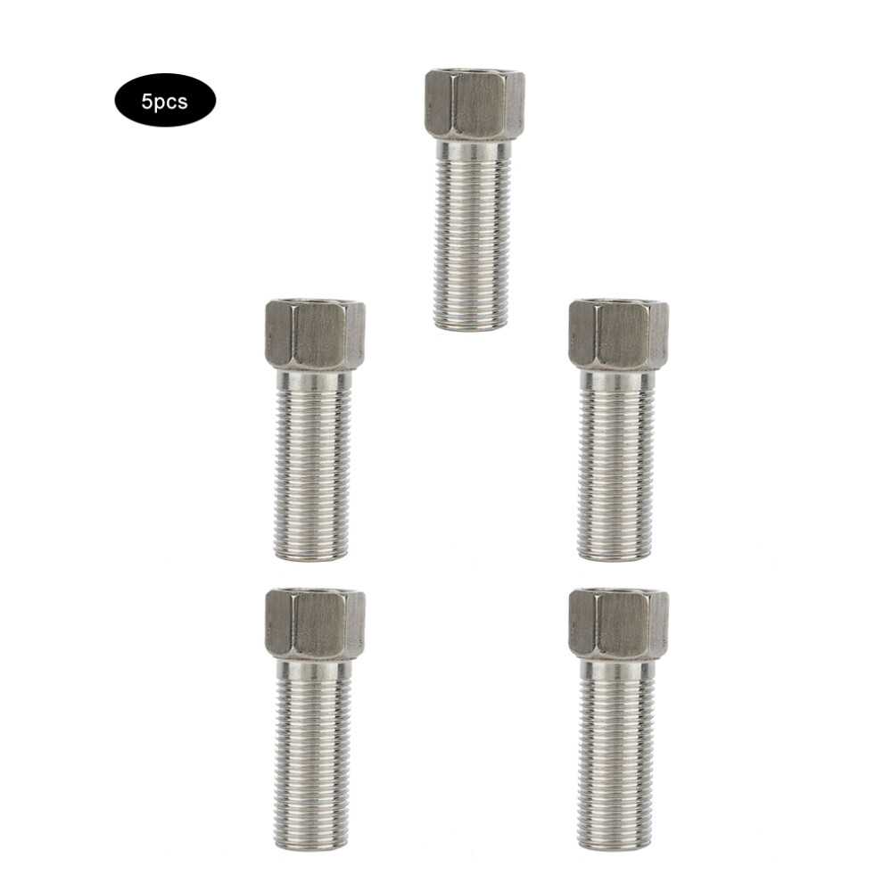 5Pcs G1/2Â Stainless Steel Pipe Fittings Adapter 9387669980463
