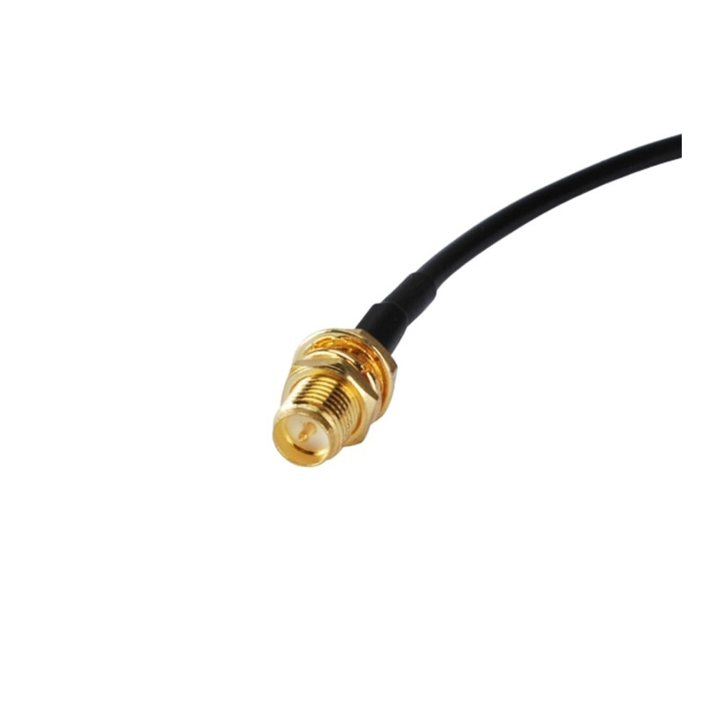 F To Rp-Sma Jack Male Pin Straight Crimp Rg174 15Cm Pigtail Cable Jumper Assembly For Wireless Devices 6276012520896