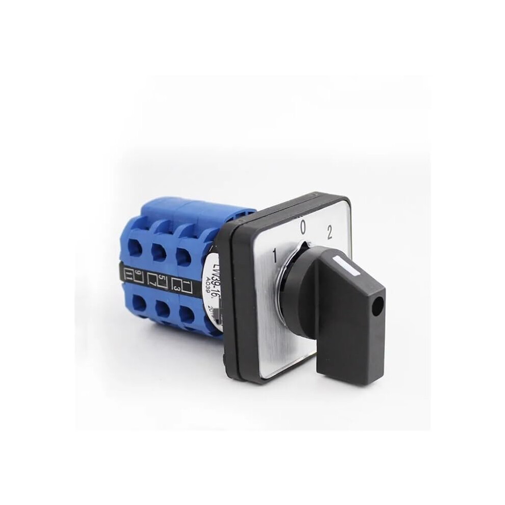Ac 440V 16A Lw39b-16/3 Rotary Changeover Cam Switch With 12 Terminals And 3 Positions For Electrical Applications 6482260709369
