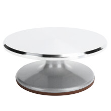 9in Cake Turntable Aluminum Alloy Rotating Cake