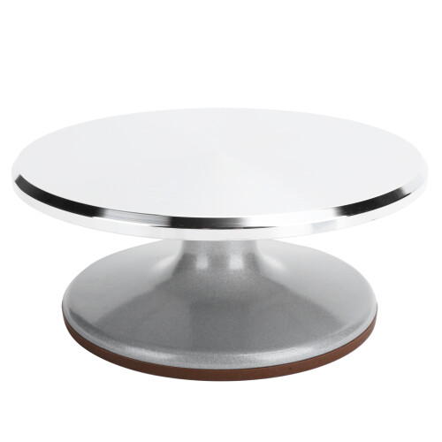 9in Cake Turntable Aluminum Alloy Rotating Cake