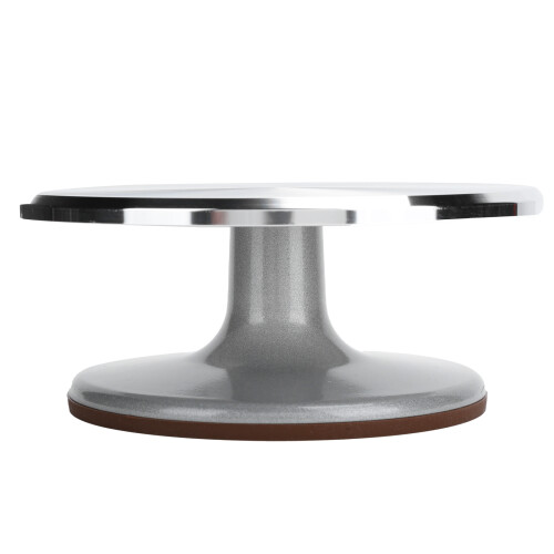 9in Cake Turntable Aluminum Alloy Rotating Cake 2