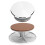 9in Cake Turntable Aluminum Alloy Rotating Cake 5